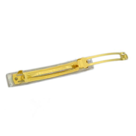 Chanel Hair Clip Barrette Clear 97P/62 150482